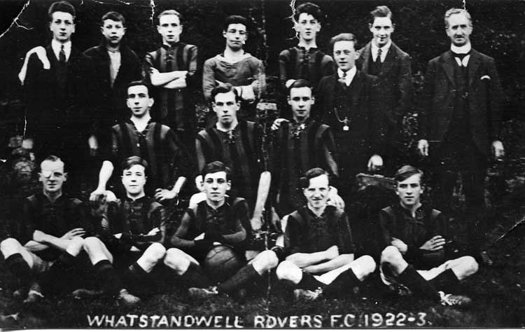 Photograph of Whatstandwell Rovers 1922-23