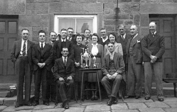 Photo of the Wheatsheaf Inn darts team